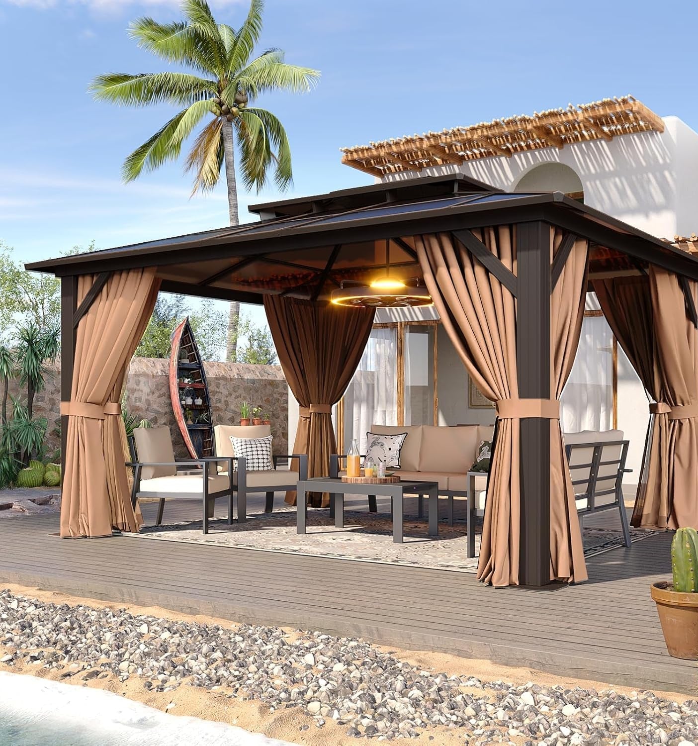Escape Double Roof Gazebo