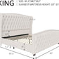 Modern Luxe Tufted Bed
