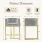 Milan Luxe Barrel Counter Stool Set