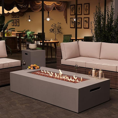 EmberLuxe Modular Fire Pit Table Set