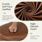 Modern Leather Storage Ottoman Bench