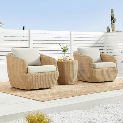 AquaWeave 360° Swivel Bistro Set