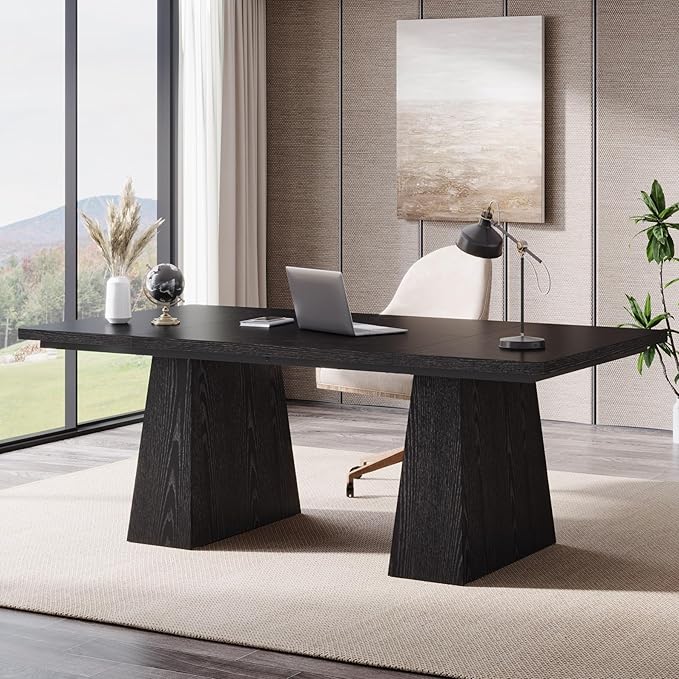 Noir Executive Desk