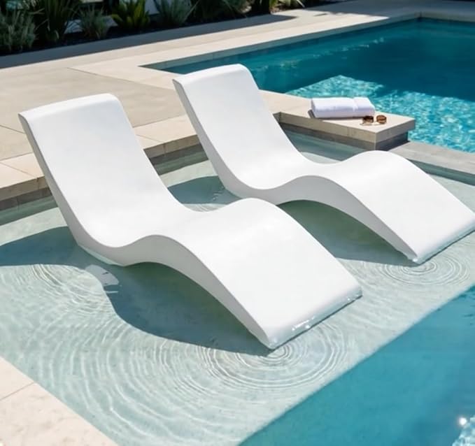 Azure Reef Sun Shelf Lounger Set