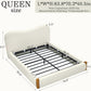 Cloud Curve Upholstered Platform Bed