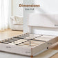 Luxe Bouclé Upholstered Bed
