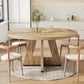Brighton 47" Round Pedestal Dining Table