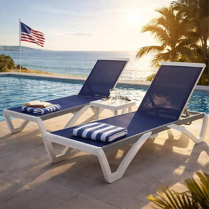 OasisFlex Aluminum Chaise Lounge