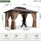 Escape Double Roof Gazebo