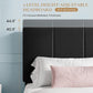 Modern Channel Velvet Bed