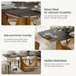 Pandora Luxe™ Sintered Stone Dining Table