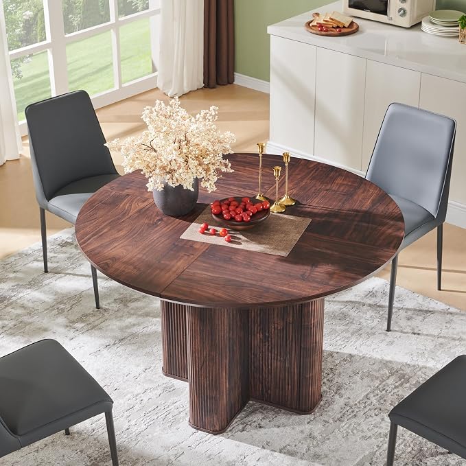 Bellamy Fluted Round Dining Table