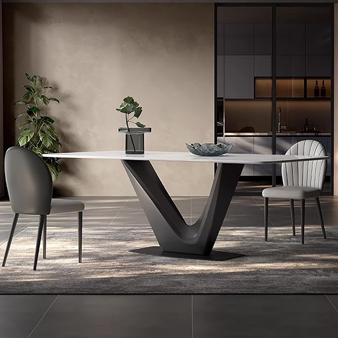 Valencia V-Base Dining Table