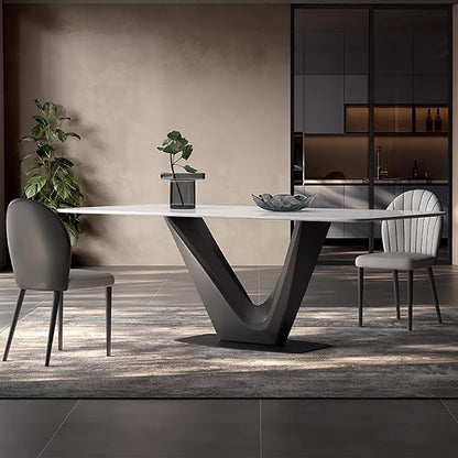 Valencia V-Base Dining Table