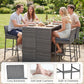 HarborWick 5 Piece Outdoor Bar Set
