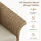 HorizonFlex Swivel Glider Patio Bistro Set
