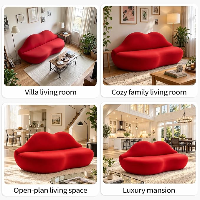 Art-Inspired Sculptural Lounge Chair