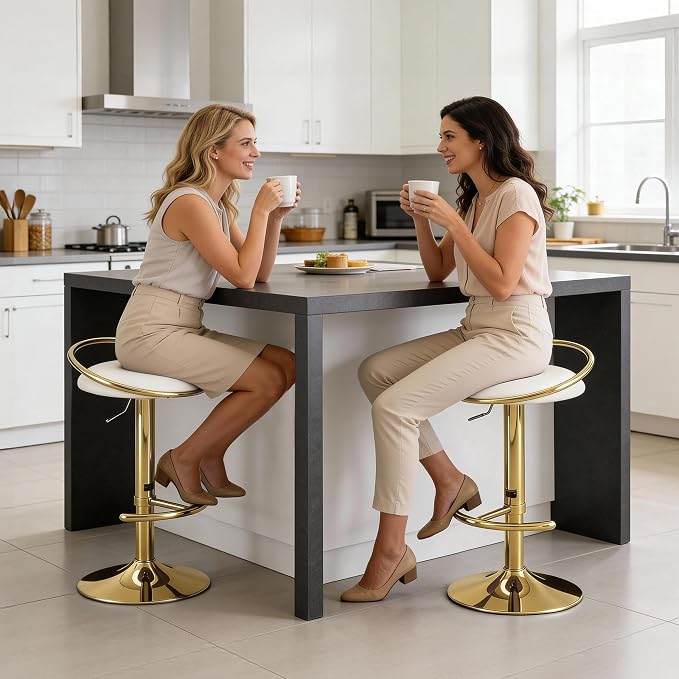 UrbanForge Adjustable Bar Stool Set