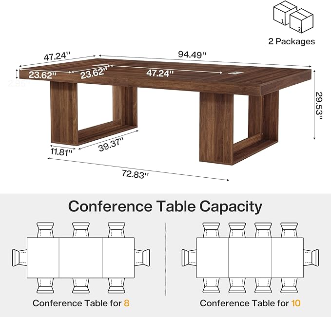 LegacyPro Walnut Conference Table