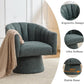 Highgate™ 360° Faux Leather Swivel Barrel Chair
