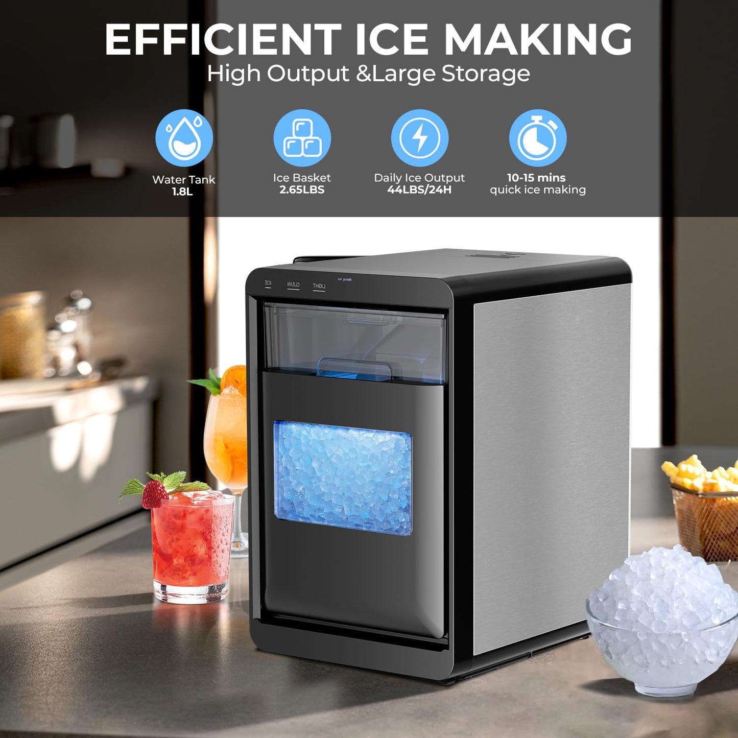 KW® ArcticPebble Ice Maker