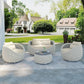 Riviera Rope 4 Piece Outdoor Conversation Set