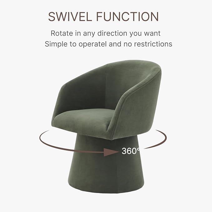 Bennett 360° Swivel Dining Chair Set
