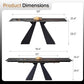 Vantage Extendable Sintered Stone Dining Table