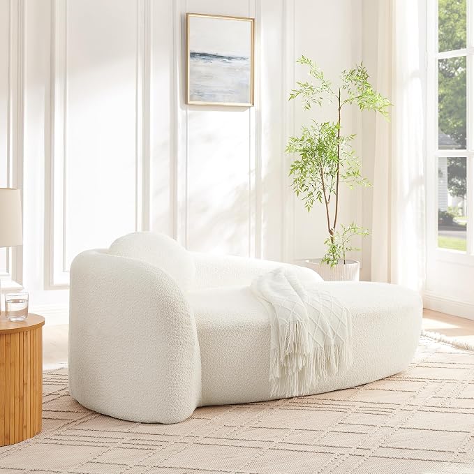 Modern Bouclé Cloud Lounge Chair