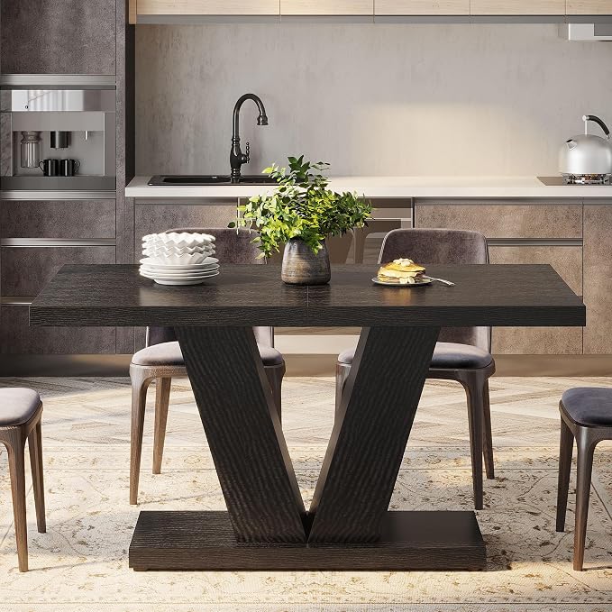 Heritage Elm Rustic Dining Table