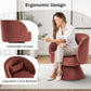 Nova™ Velvet Swivel Chair