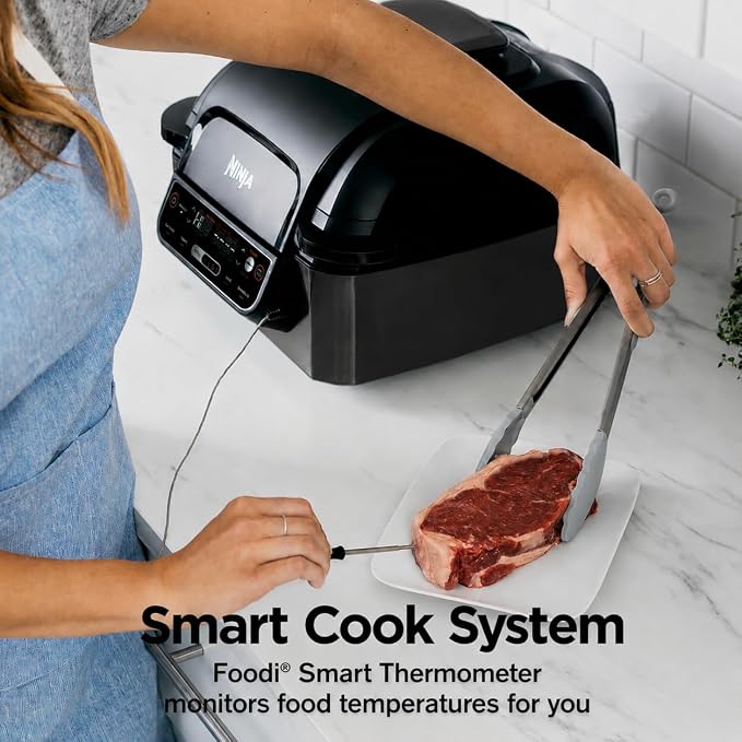 Ninja® Foodi® Smart 5-in-1 Indoor Gril and Air Fryer