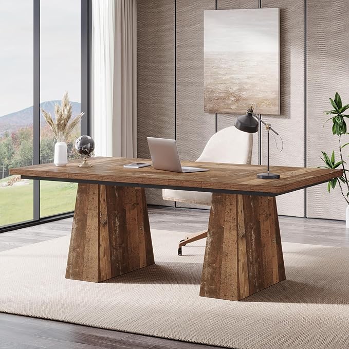 Noir Executive Desk
