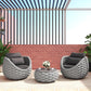 Riviera Rope Outdoor Conversation Set