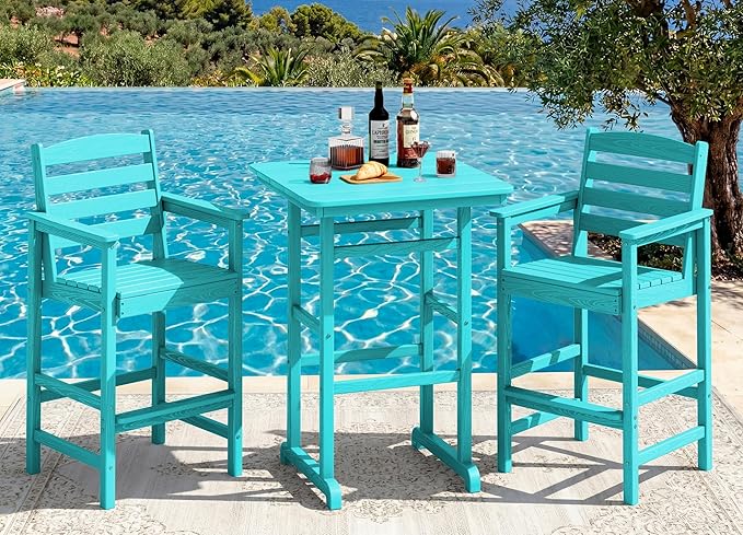 Adirondack Bar Table Set