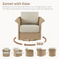 HorizonFlex Swivel Glider Patio Bistro Set