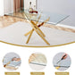 Celeste Rectangular Glass Dining Set