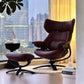 Wellington™ Genuine Leather Recliner & Ottoman