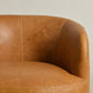 Estate Collection™ Genuine Leather Swivel Accent Chair