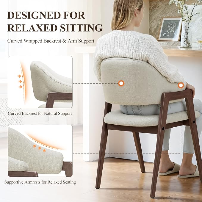 Rowan Upholstered Dining Chair Set