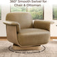 Montclair™ Leather Swivel Chair & Ottoman Set