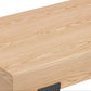 Architectural Block Base Coffee Table