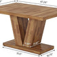 Heritage Elm Rustic Dining Table