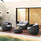 Riviera Rope 4 Piece Outdoor Conversation Set