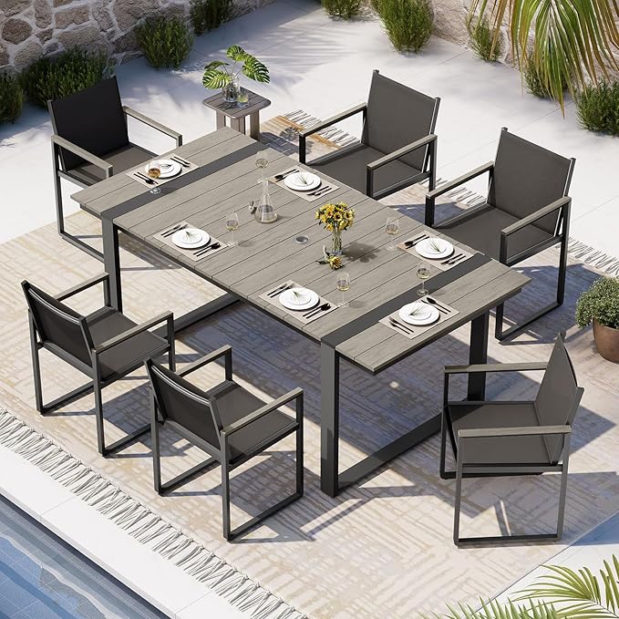 HarborLine Aluminum Outdoor Dining Set