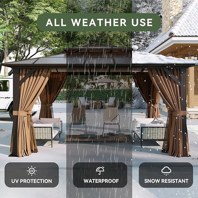 Escape Double Roof Gazebo