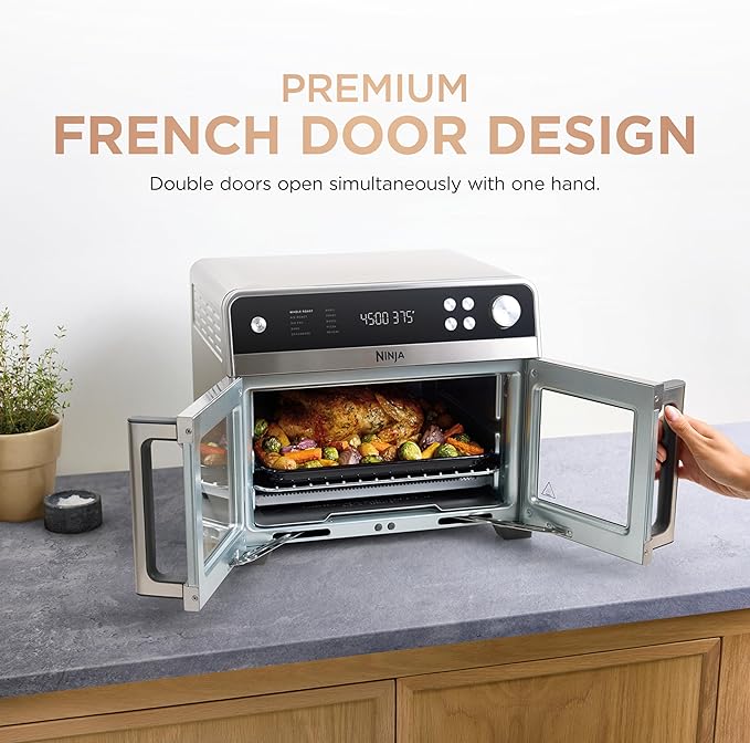 Ninja® French Door Premier  10-in-1 Air Fry Oven