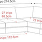 Monte Carlo™ Nappa Leather Sectional