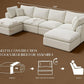 CloudLuxe Modular Sectional Sofa with Ottoman