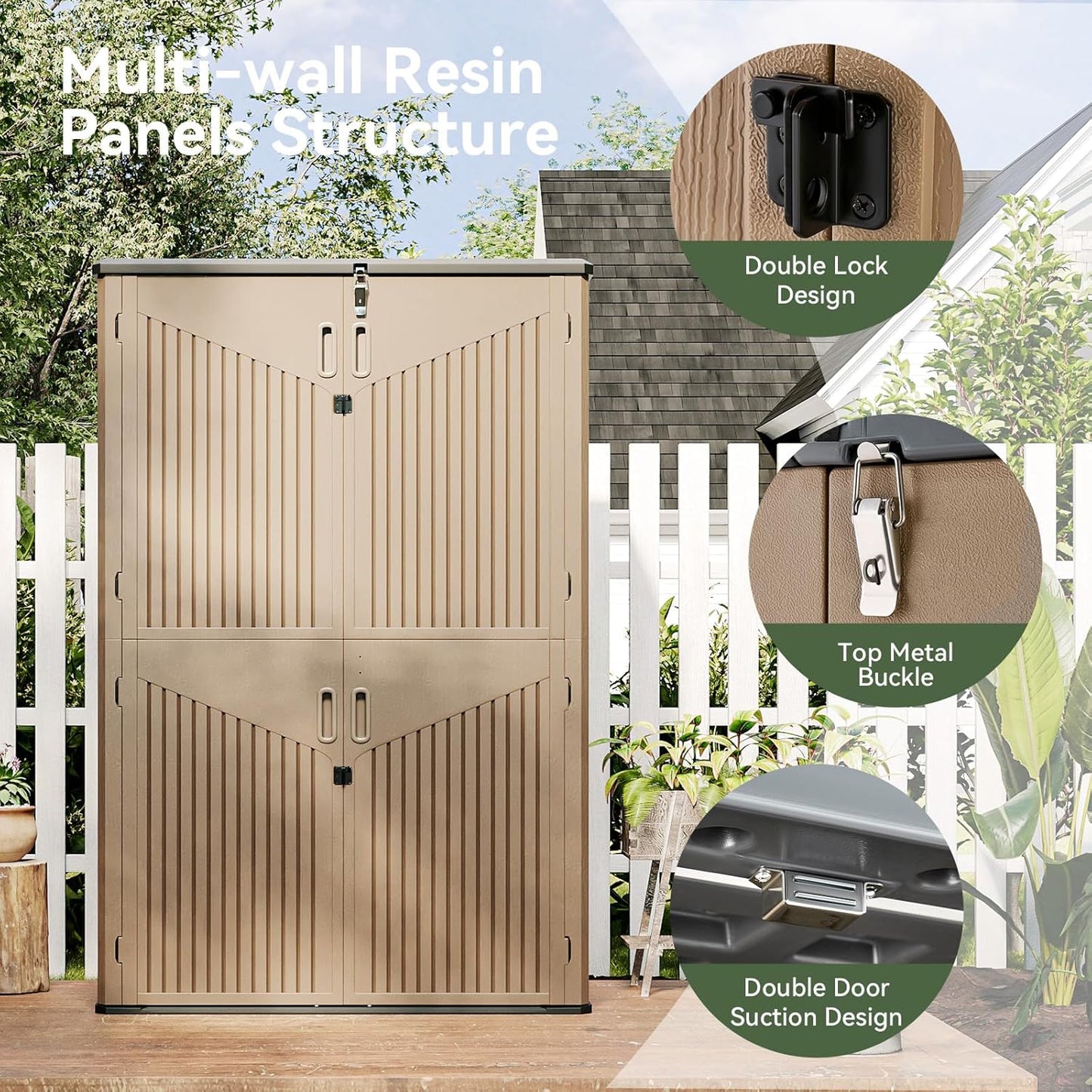 Oasis Organizer Storage Shed